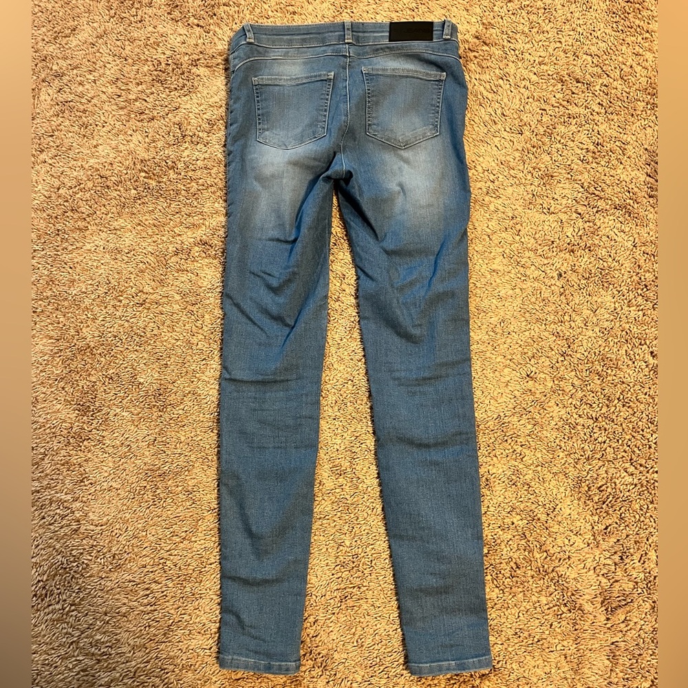 FITJEANS Blue Skinny Jeans High-Waisted Stretch - Picture 5 of 10